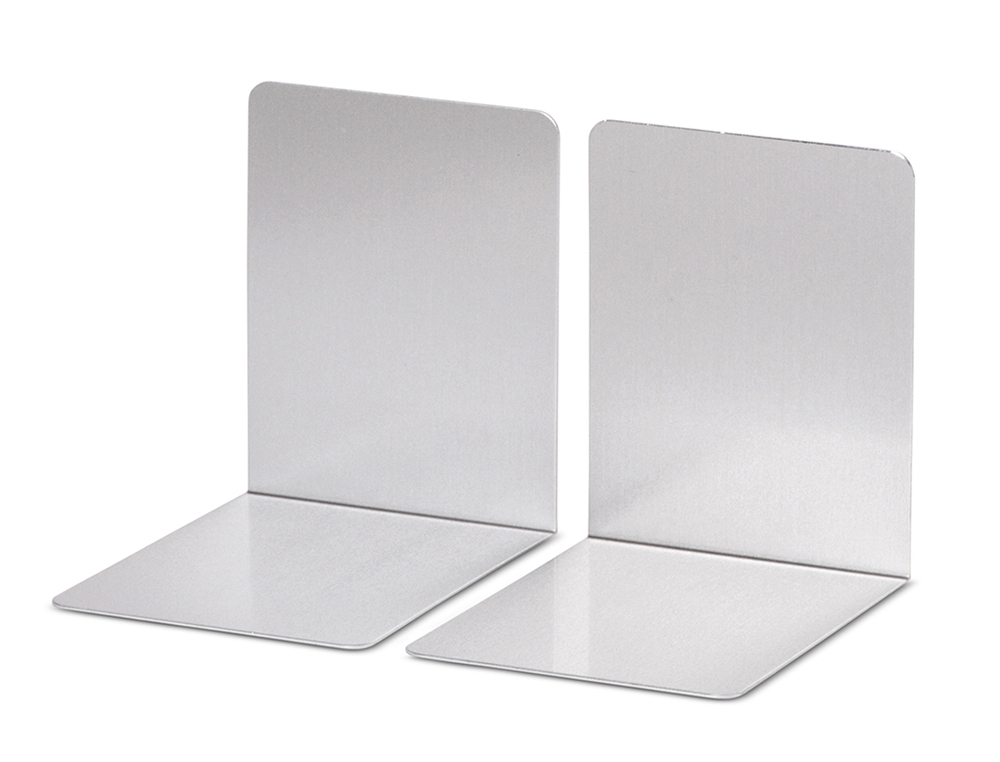 APOYALIBROS METALICO MAUL ALUMINIO 100X80X100 MM JUEGO
