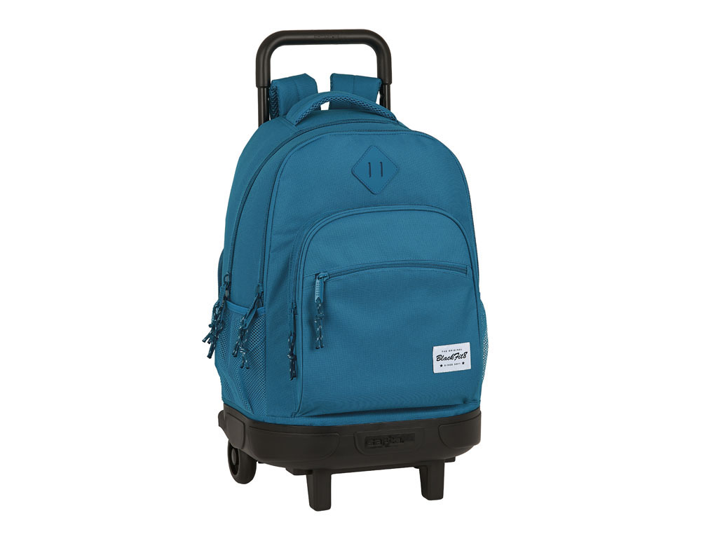 CARTERA ESCOLAR SAFTA CON CARRO BLACKFIT8 
