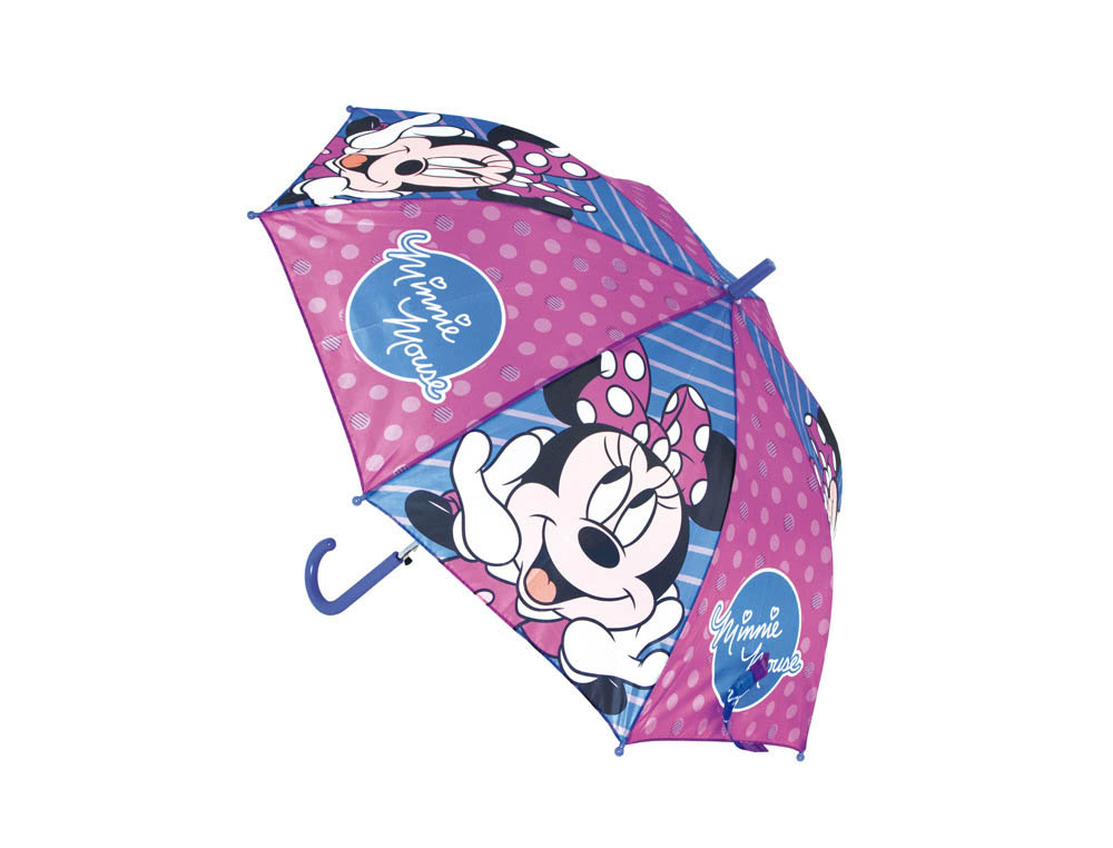 PARAGUAS ESCOLAR SAFTA 48 CM MINNIE MOUSE LUCKY