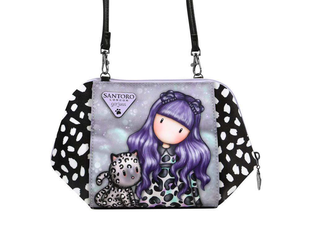 BOLSO BANDOLERA ESCOLAR SAFTA SANTORO S GORJUSS WILD 260X95X155 MM