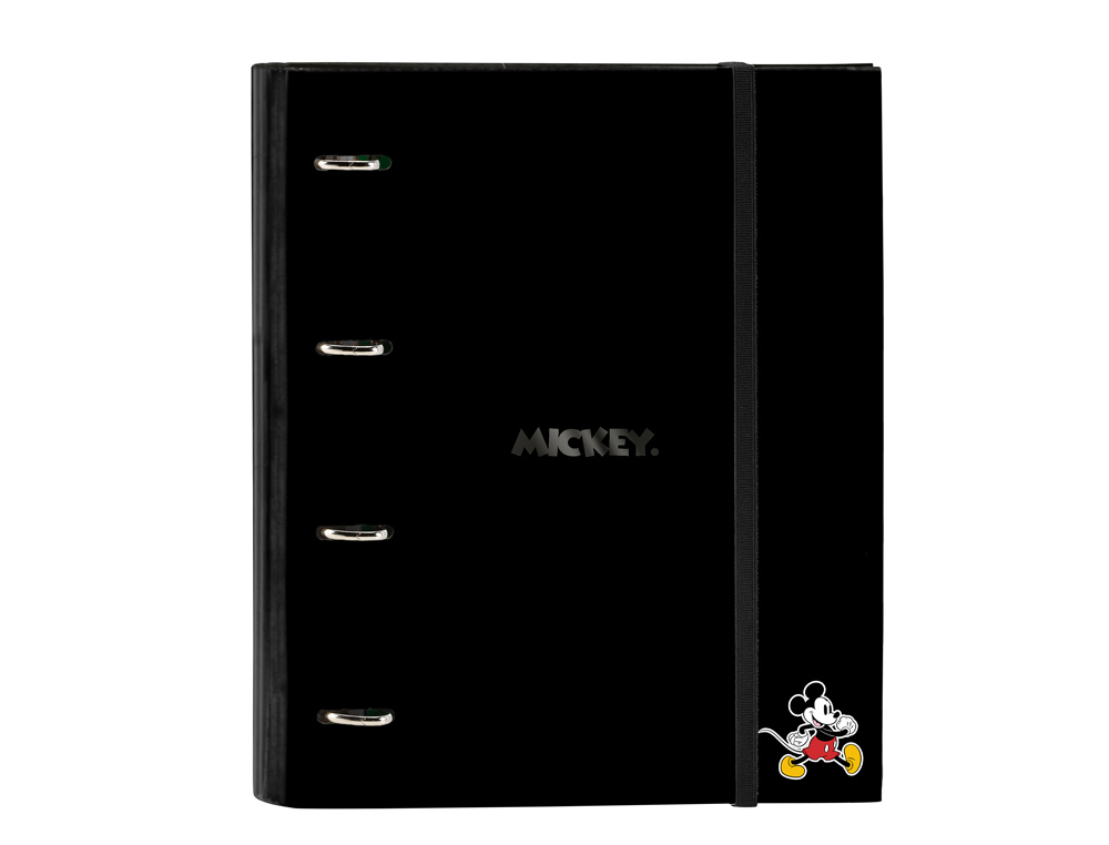 CARPETA CON RECAMBIO SAFTA DIN A4 TAPA FORRADA 100 H 60 GR CUADRO 5 MM MICKEY MOUSE PREMIUM 270X35X320 MM