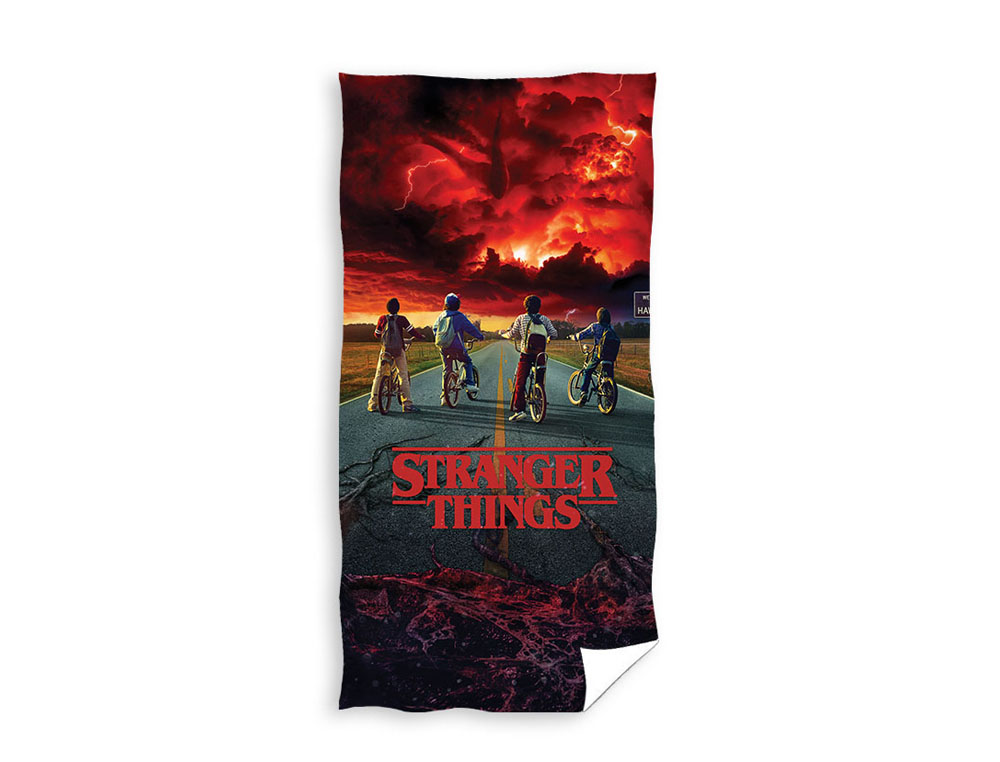 TOALLA SAFTA MICROFIBRA STRANGER THINGS 1400X700 MM