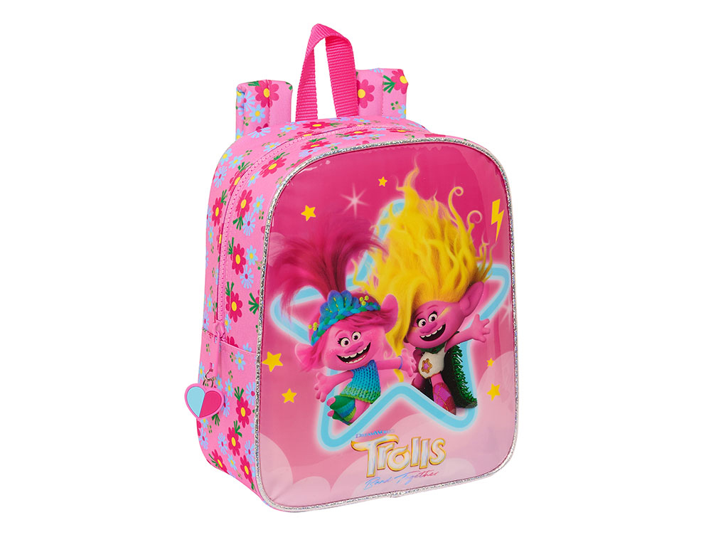 MOCHILA SAFTA GUARDERIA ADAPTABLE A CARRO TROLLS 3 100X220X270 MM