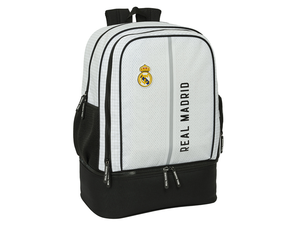 MOCHILA SAFTA ENTRENAMIENTO REAL MADRID 1 EQUIPACION 24/25 500X350X240 MM