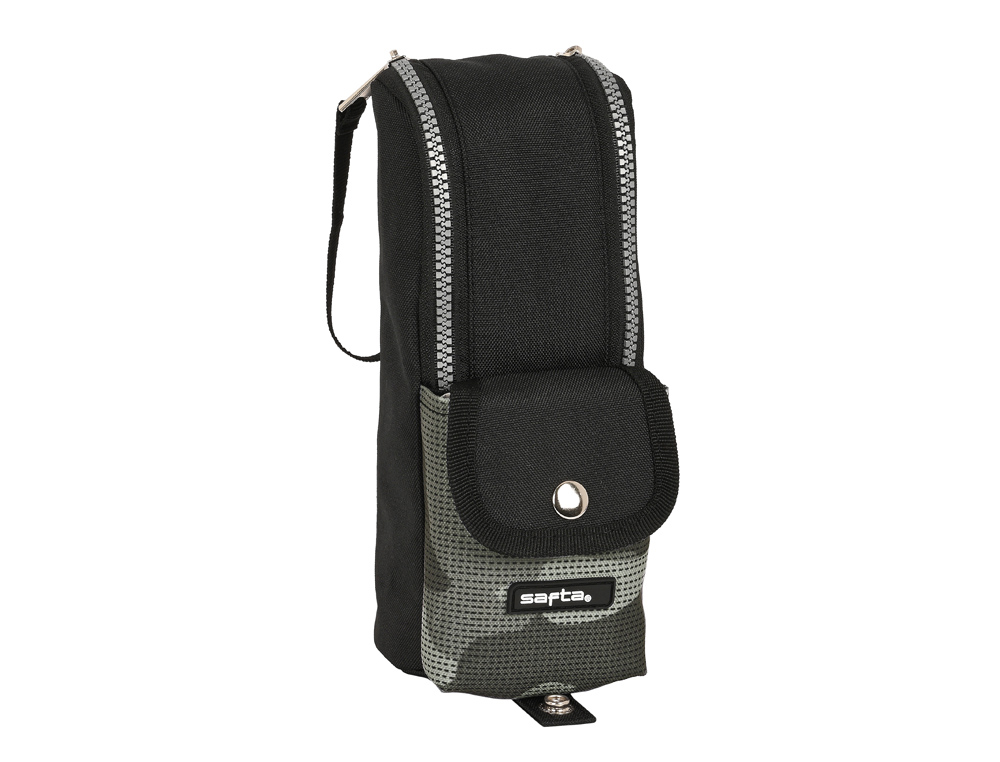BOLSO ESCOLAR PORTATODO SAFTA CON ASA STONE 210X60X60 MM