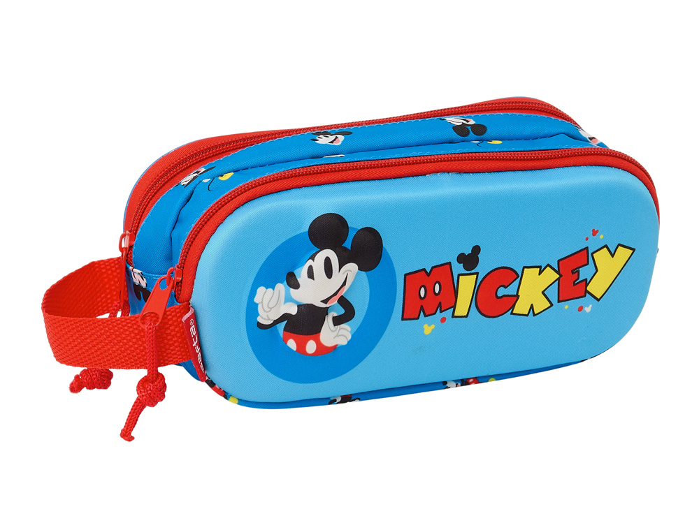 BOLSO ESCOLAR PORTATODO SAFTA DOBLE 3D MOCHILAS 3D 80X210X60 MM