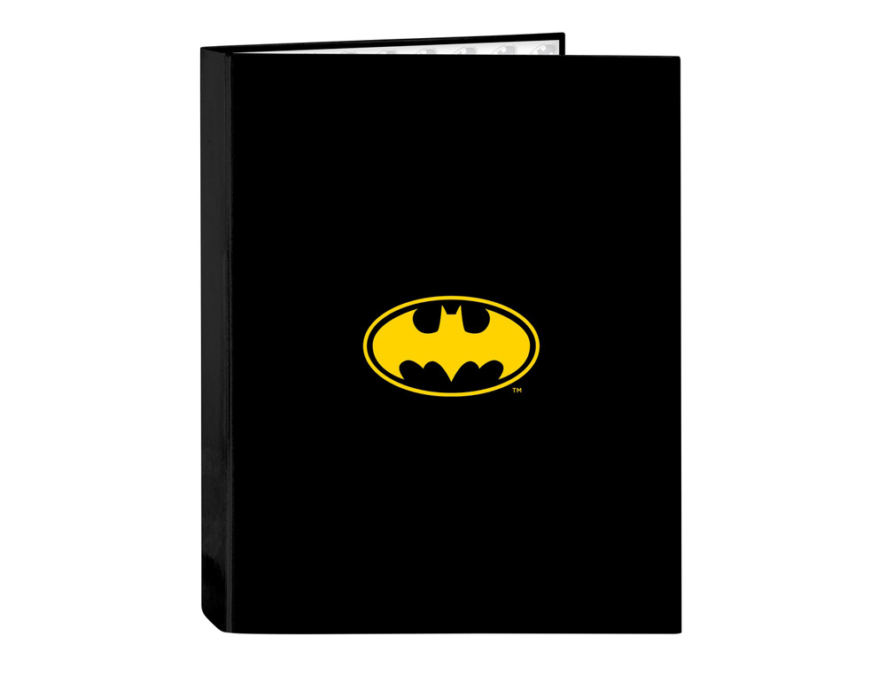CARPETA CARTON FOLIO 4 ANILLAS MIXTAS SAFTA BATMAN GAME OVER