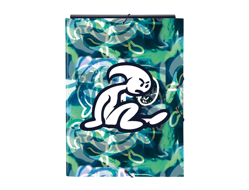 CARPETA CARTON FOLIO GOMAS SOLAPAS SAFTA EL NIO KOOK