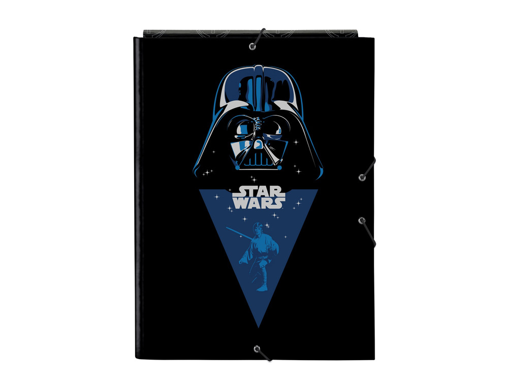 CARPETA CARTON FOLIO GOMAS SOLAPAS SAFTA STAR WARS REBELLION