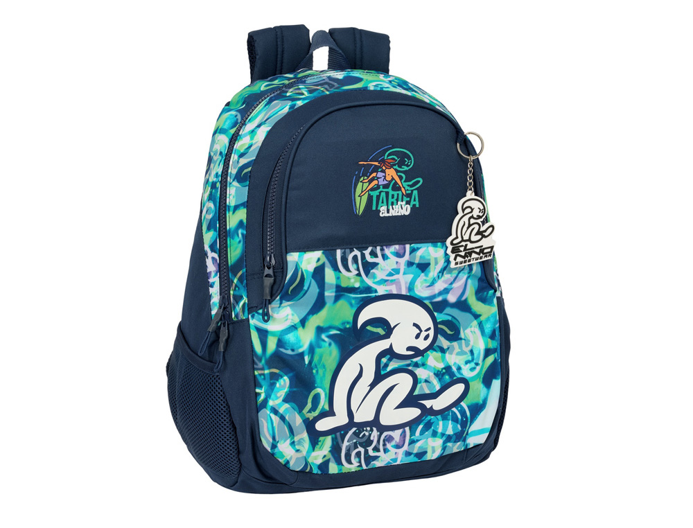 MOCHILA SAFTA ADAPTABLE A CARRO EL NIO KOOK 440X320X160 MM