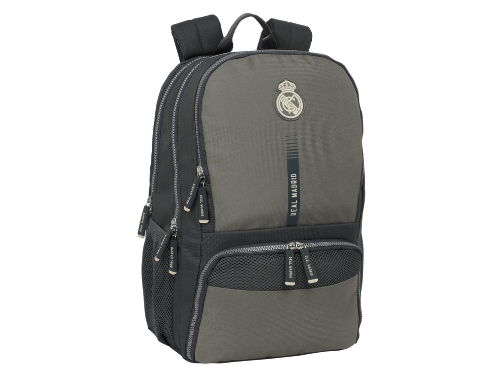 MOCHILA SAFTA PADEL REAL MADRID 3 EQUIPACION 24/25 420X300X170 MM