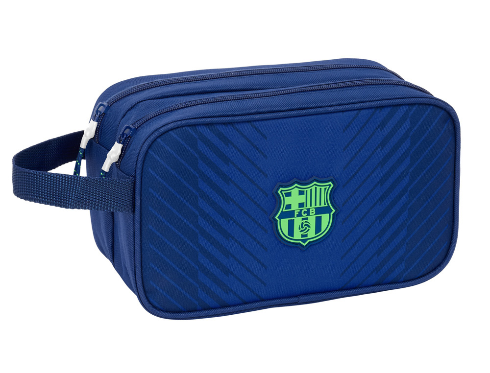NECESER SAFTA 2 DEPARTAMENTOS ADAPTABLE A CARRO F.C. BARCELONA NAVY BLUE 150X260X125 MM