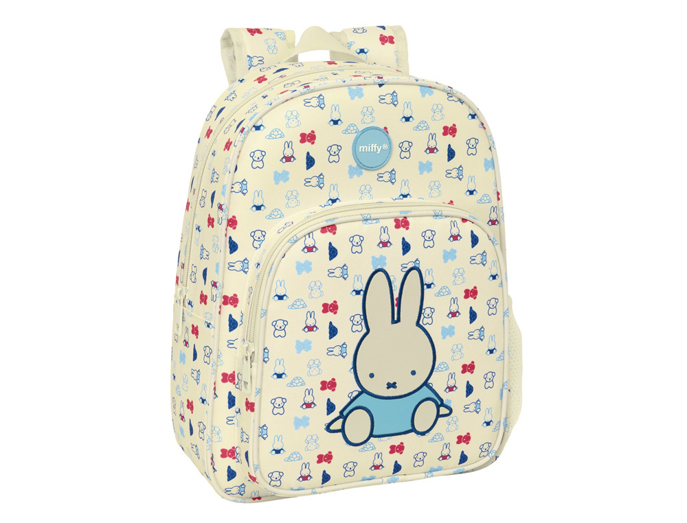 MOCHILA SAFTA INFANTIL ADAPTABLE CARRO RECICLADO Y REPELENTE AL AGUA MIFFY BUDDY 340X260X110 MM
