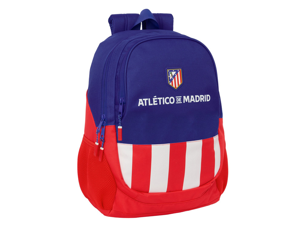 MOCHILA SAFTA ADAPTABLE A CARRO ATLETICO DE MADRID 440X320X160 MM