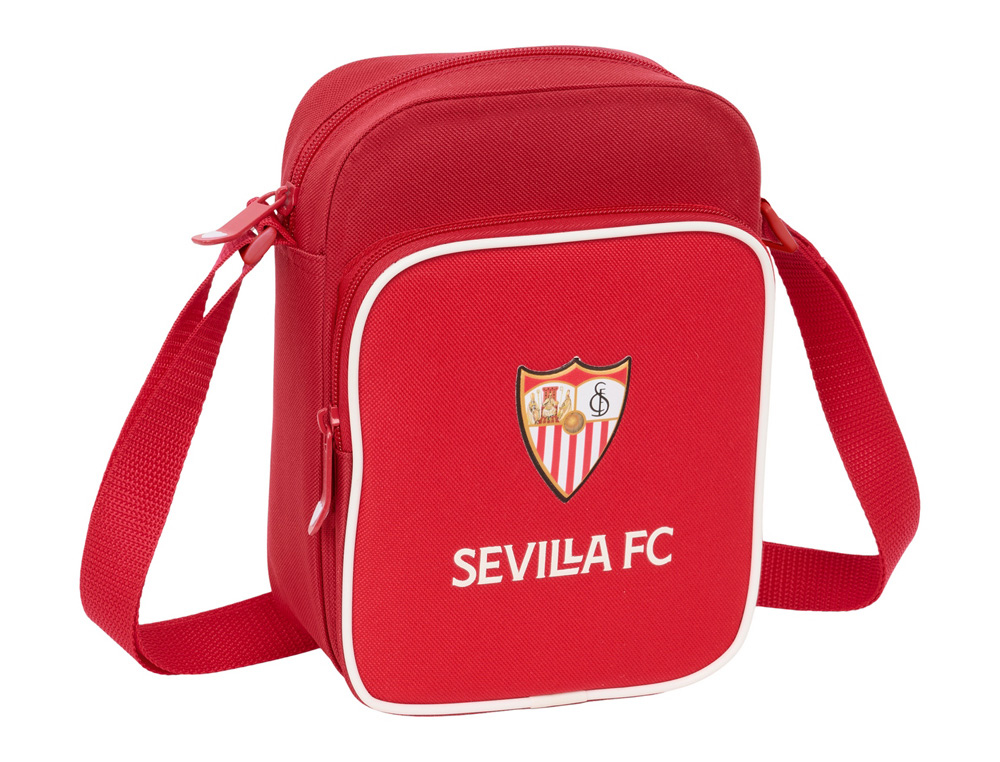 BANDOLERA SAFTA PEQUEA RESISTENTE AL AGUA SEVILLA F.C. 220X160X60 MM