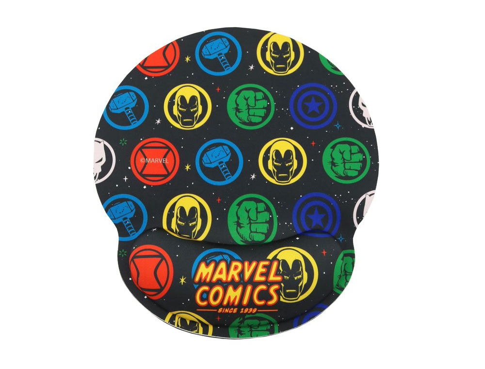 ALFOMBRILLA PARA RATON WONDEE GEL ERGONOMICA MARVEL COMICS