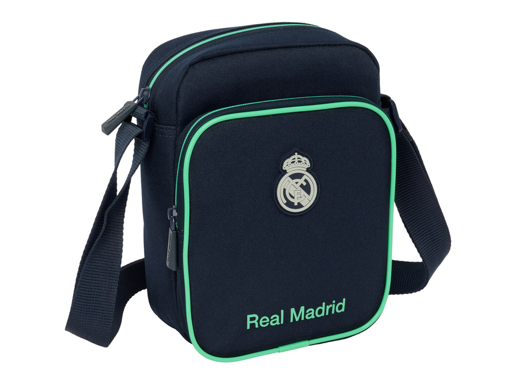 BOLSO BANDOLERA SAFTA PEQUEA REAL MADRID 2 EQUIPACION 25/26 220X160X60 MM