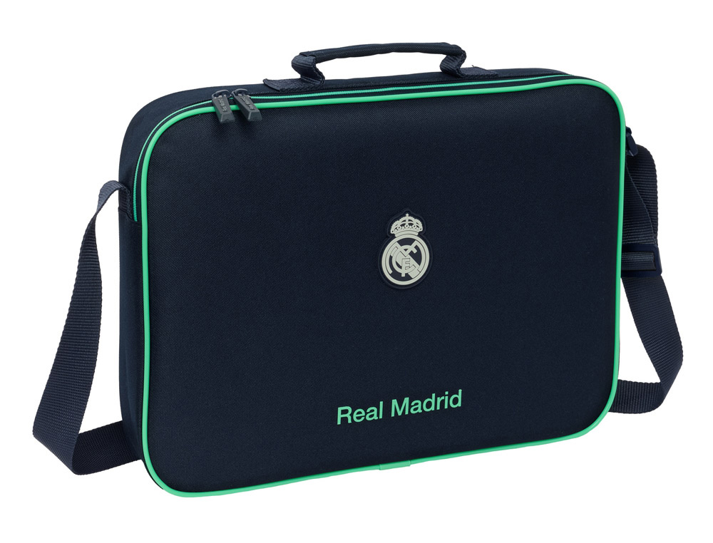 CARTERA ESCOLAR SAFTA EXTRAESCOLARES REAL MADRID 2 EQUIPACION 25/26