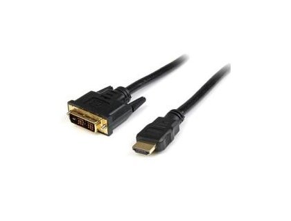 CABLES AUDIO-VIDEO STARTECH HDMI A DVI 3M - DVI-D M - HDMI M -
