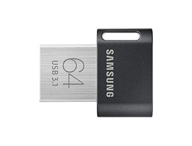 MEMORIA SAMSUNG 64GB USB 3.1 FIT GRIS MUF-64AB/APC