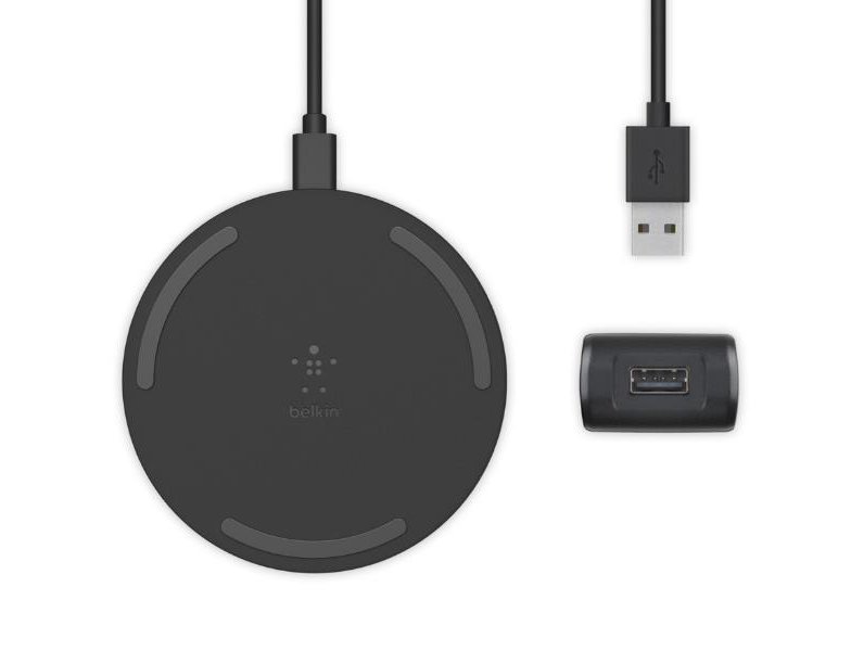 SISTEMA DE CARGA WIRELESS BELKIN PAD 10W PSU NEGRO