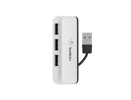 HUBS BELKIN USB 2.0 4- TRAVEL PORT HUB