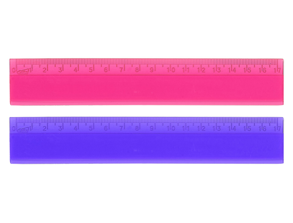 REGLA 17 CM SURTIDA