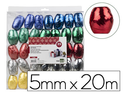 CINTA FANTASIA LIDERPAPEL BARRILETE COLORES SURTIDOS