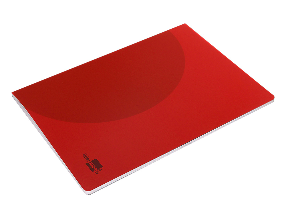 LIBRETA LIDERPAPEL 360 TAPA DE PLASTICO A4 48 HOJAS 90GR RAYADO N46 COLORES SURTIDOS