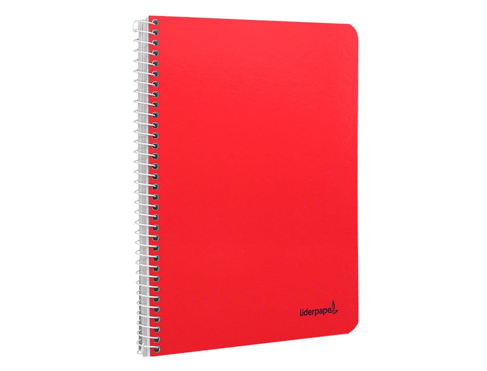 CUADERNO ESPIRAL LIDERPAPEL CUARTO SMART TAPA BLANDA 80H 60GR PAUTA 3,5MM CON MARGEN COLORES SURTIDOS