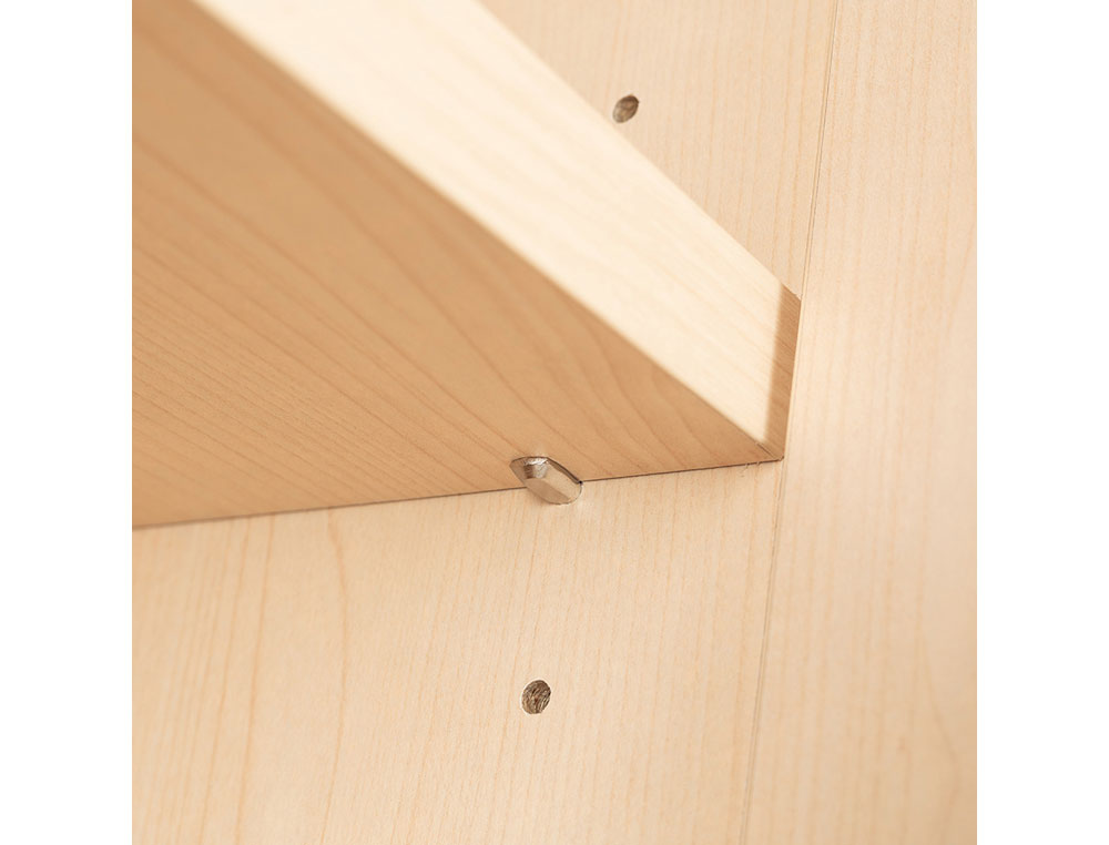 ARMARIO ROCADA CON UN ESTANTES SERIE STORE 78X90X45 CM ACABADO BLANCO/BLANCO