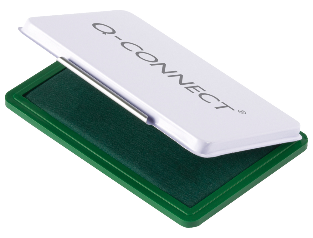 TAMPON Q-CONNECT Nº1 126X81 MM VERDE