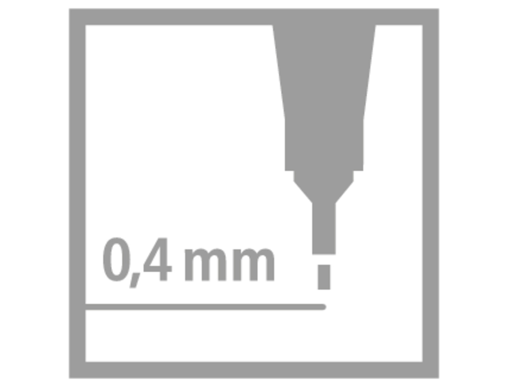 ROTULADOR STABILO PUNTA DE FIB RA POINT 88 AZUL CLARO PUNTA FINA 0,4MM
