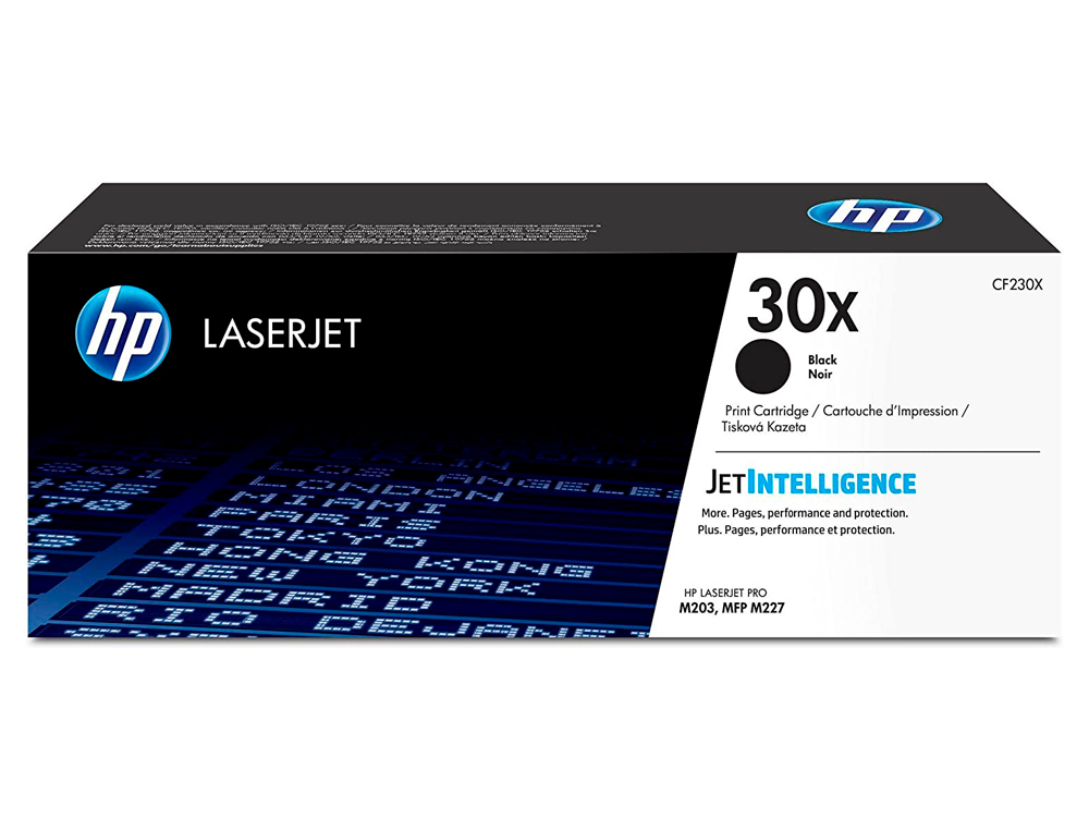 TONER HP CF230X LASERJET PRO M203/ M227 NEGRO 3500 PAGINAS