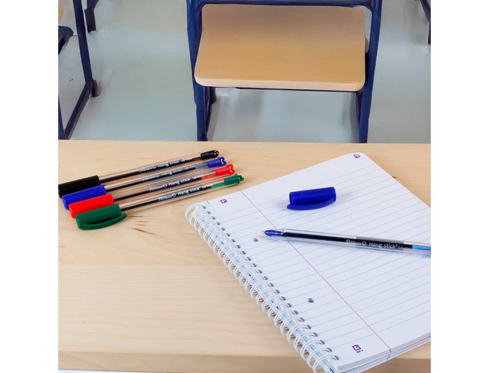 BOLIGRAFO PELIKAN HANG STICK AZUL