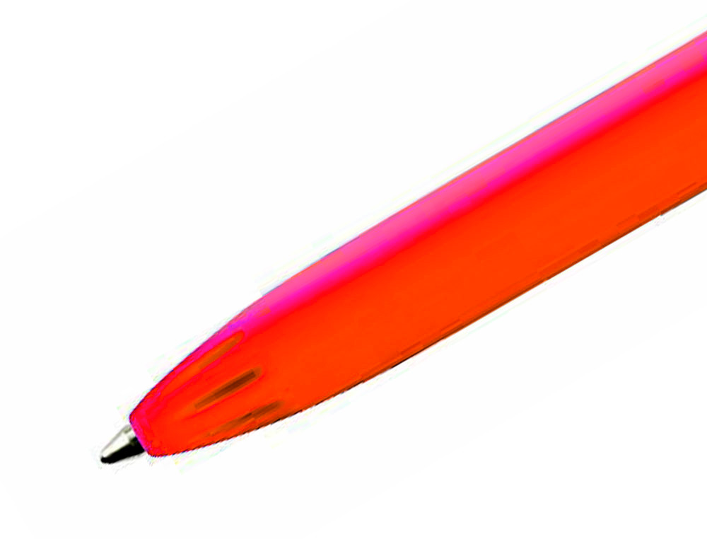 BOLIGRAFO MILAN P1 RETRACTIL 1 MM TOUCH ROJO