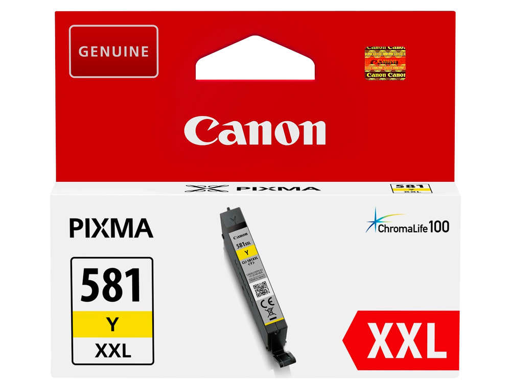 INK-JET CANON 581 XXL TS9550 / TS705 AMARILLO 830 PAGINAS