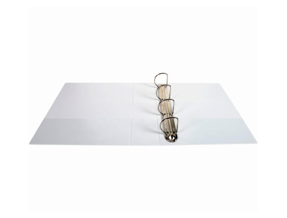 CARPETA EXACOMPTA CANGURO 4 ANILLAS 60 MM DIN A4+ CARTON FORRADO POLIPROPILENO PERSONALIZABLE 3 BOLSILLOS