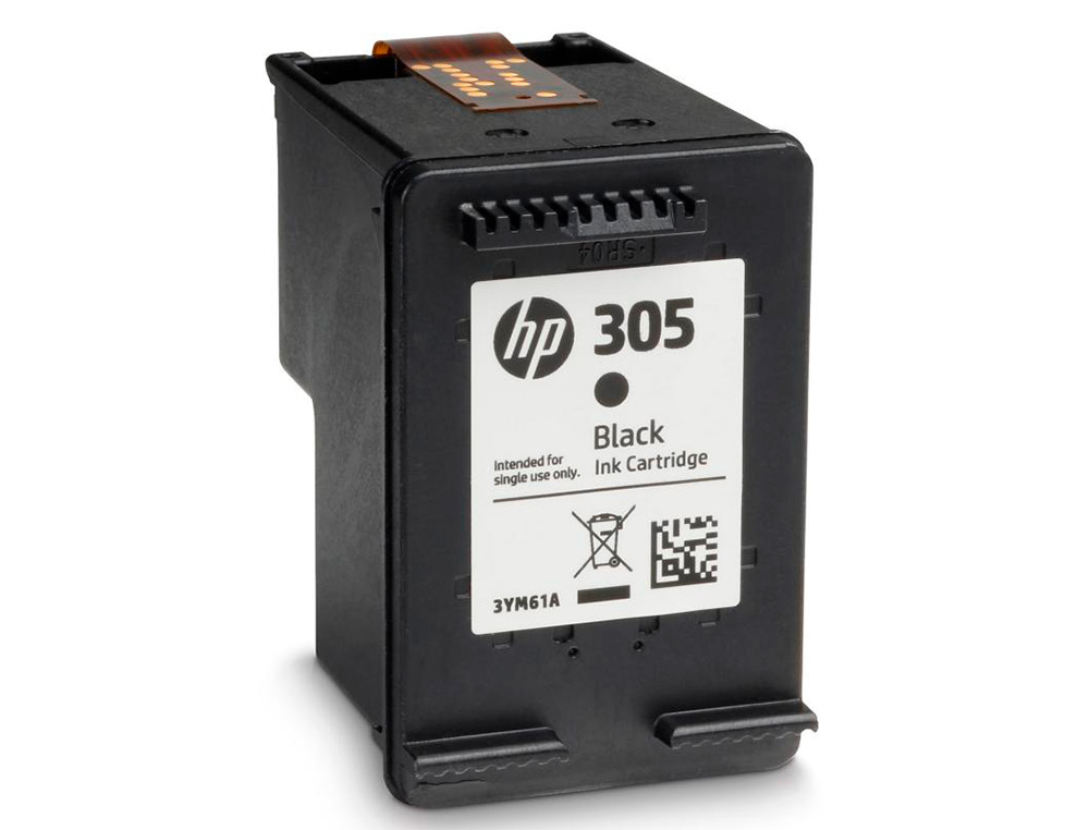 INK-JET HP 305 DESKJET 1210 / 1212 / 1255 / 2732 / 2752 / 4155 / 4158 ENVY 6020 / 6052 /6055 / 6420 NEGRO 120