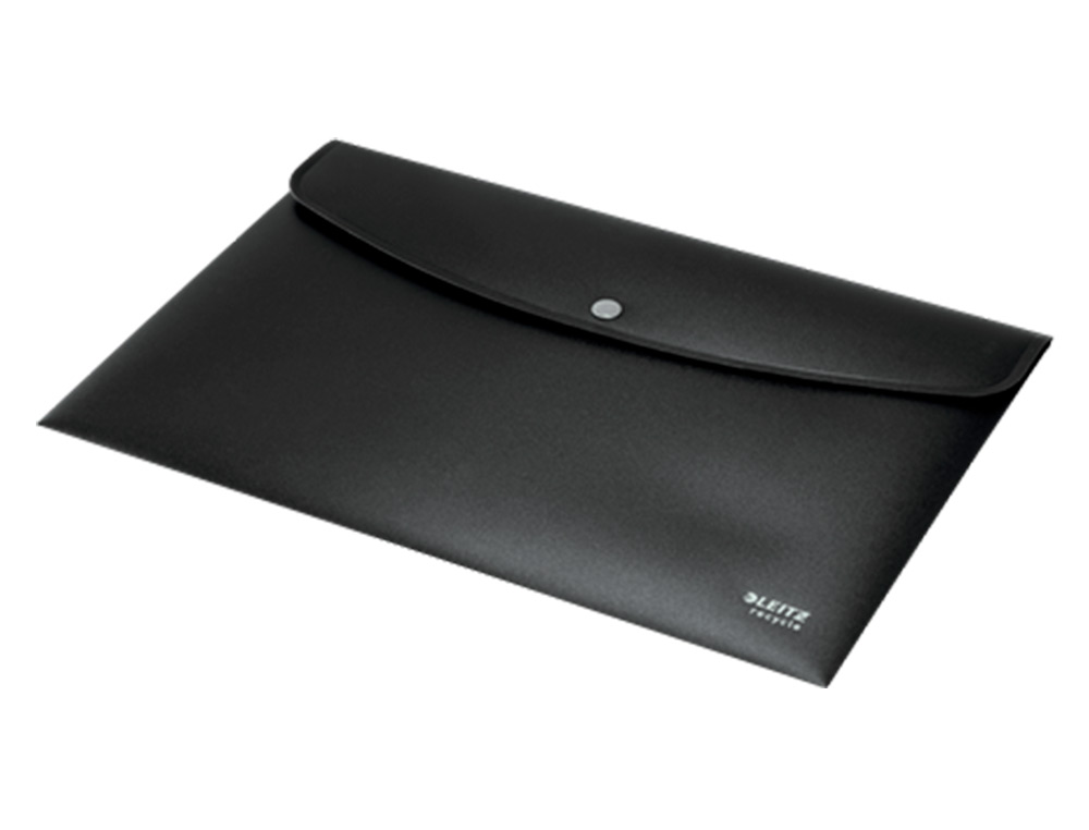 CARPETA LEITZ RECYCLE PORTADOCUMENTOS BROCHE DIN A4 POLIPROPILENO NEGRO
