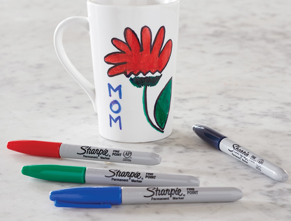 ROTULADOR SHARPIE PERMANENTE FINO BLISTER 4 UNIDADES COLORES ESTANDAR SURTIDOS