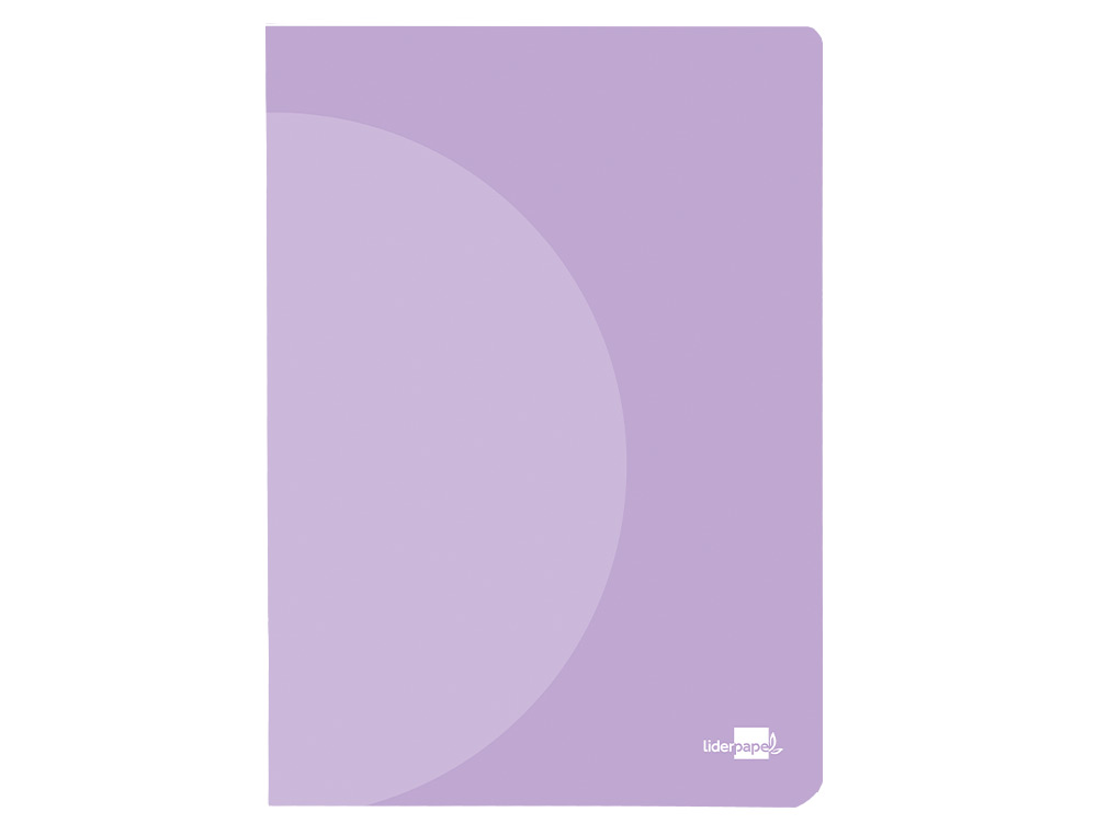 LIBRETA LIDERPAPEL 360 TAPA DE PLASTICO A5 48 HOJAS 90GR HORIZONTAL CON DOBLE MARGEN COLORES PASTEL