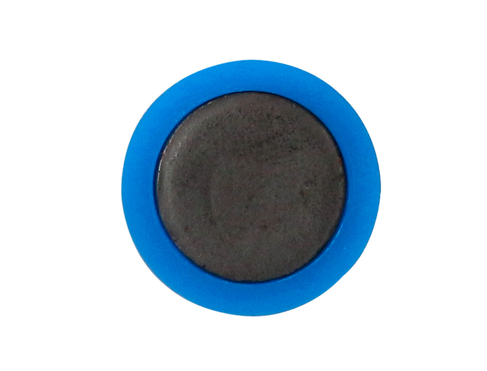 IMAN PARA SUJECION LIDERPAPEL ECOUSE PP RECICLADOPARA PIZARRA MAGNETICA 20 MM CAJA DE 10 UNIDADES