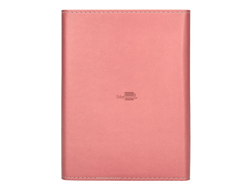 AGENDA ENCUADERNADA LIDERPAPEL THERASIA MINI 2024 DIA PAGINA COLOR NUDE PAPEL 70 GR