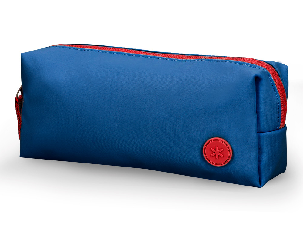 ESTUCHE PORTATODO ANTARTIK BASIC PACK 1 COMPARTIMENTO AZUL MARINO COMPAERO MOCHILA 80X55X210 MM