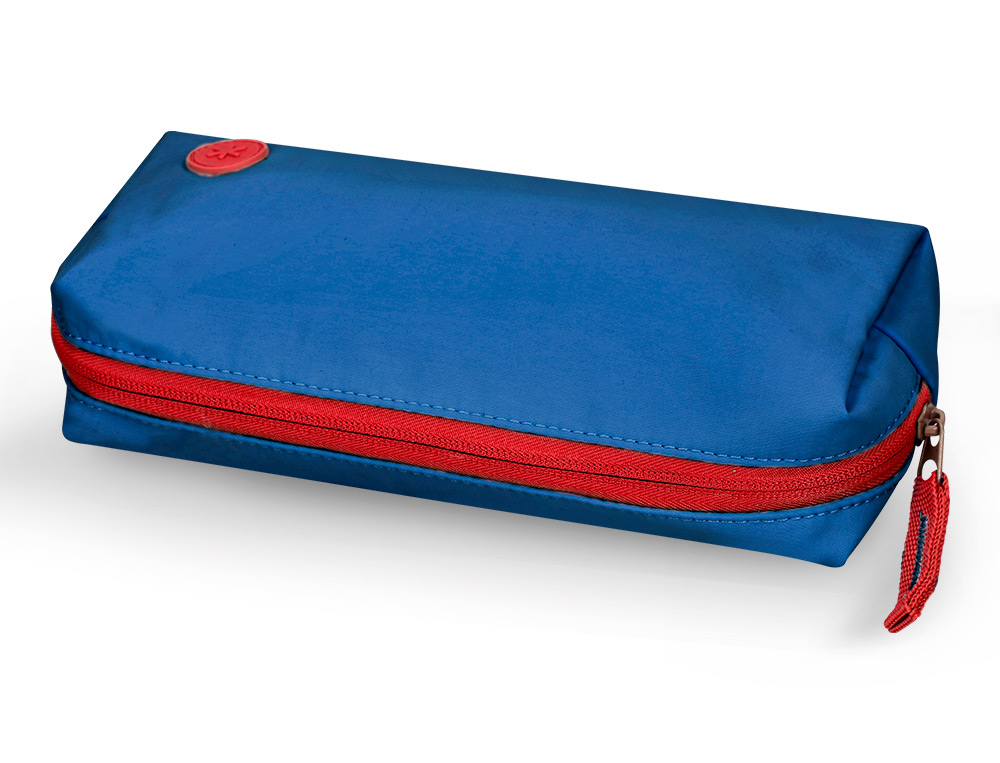 ESTUCHE PORTATODO ANTARTIK BASIC PACK 1 COMPARTIMENTO AZUL MARINO COMPAERO MOCHILA 80X55X210 MM