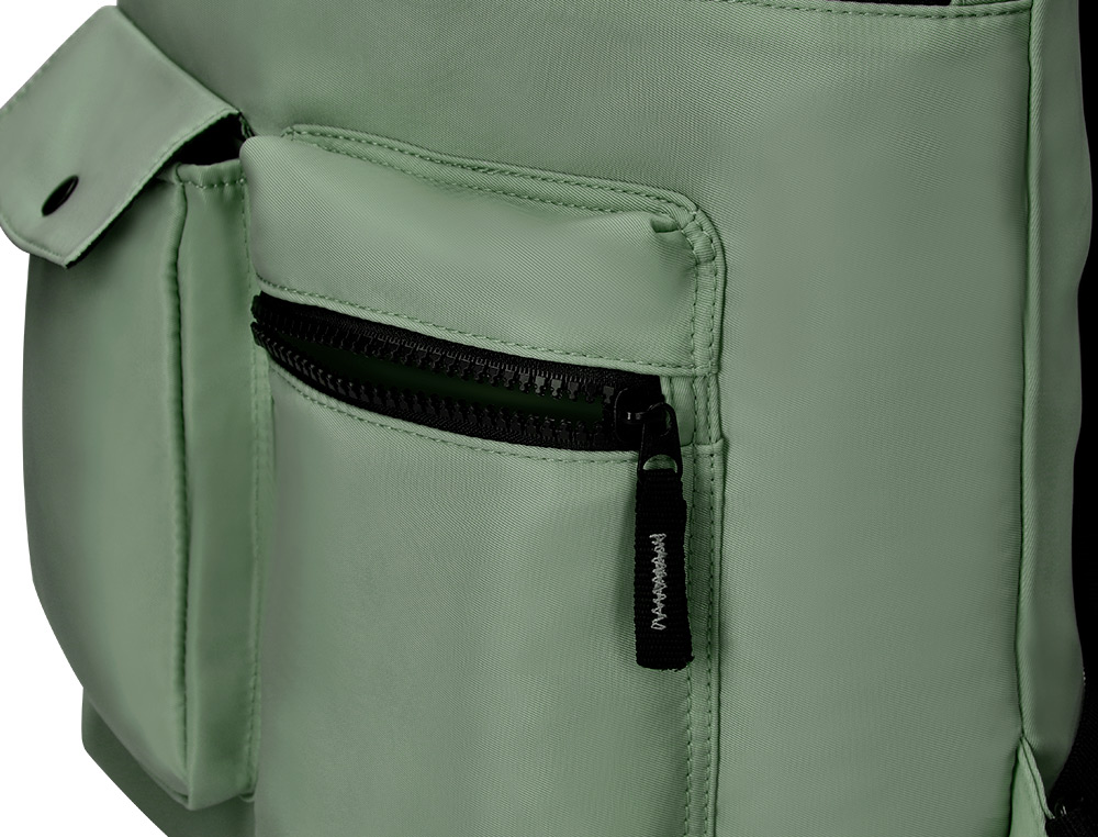 MOCHILA ANTARTIK BOLSO FLIP BAG CON ACOLCHADO PARA PORTATIL 15'' VERDE 400X120X390 MM