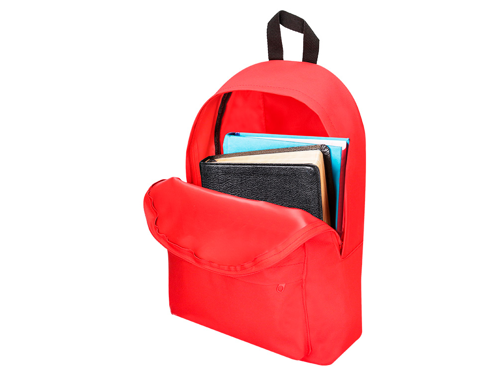 MOCHILA LIDERPAPEL START 1 COMPARTIMENTO ROJO 10 L 400X125X300 MM