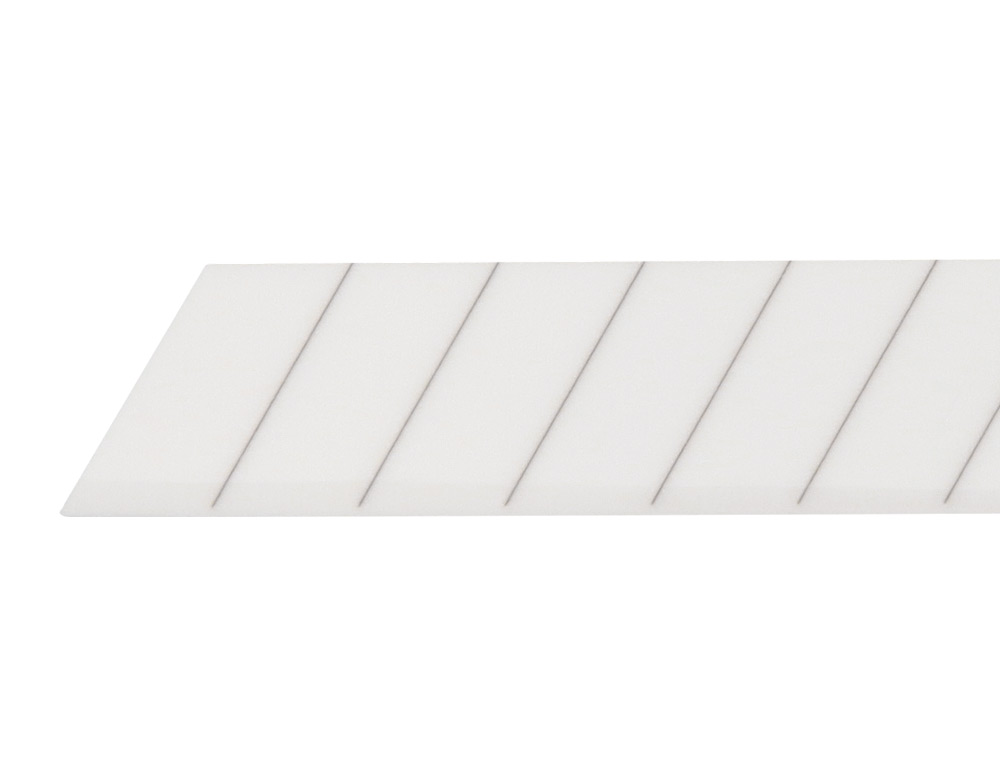 REPUESTO CUTER Q-CONNECT METALICO ESTRECHO PARA MODELO KF14388 CUCHILLA CERAMICA 9 MM BLISTER 6 UNIDADES