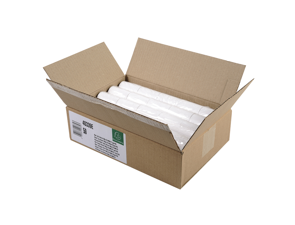 ROLLO SUMADORA EXACOMPTA TERMICO 57X40 MM 55 G/M2 SIN BPA